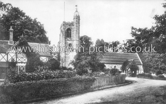 St. Peter's and Village at South Weald, Essex. c.1918